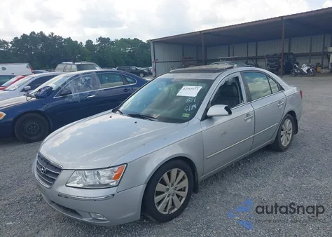 2009 Hyundai Sonata Limited V6 z USA, uszkodzony, nr VIN 5NPEU46F29H551821
